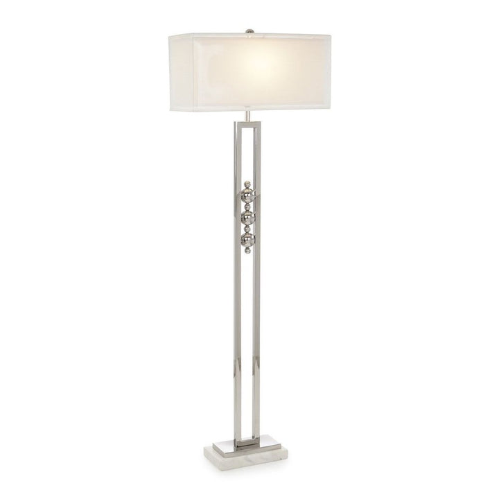 Floor Lamps Isla Floor Lamp - Silver, White