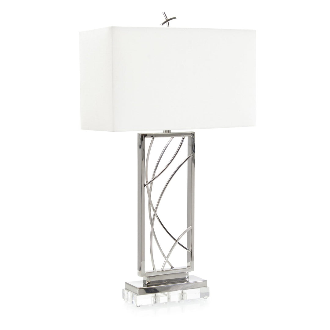 Ellington Moira Table Lamp - White - Steel