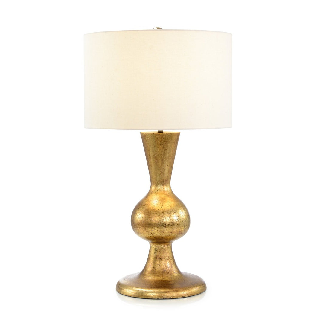 Solis Table Lamp - Gold - Mango Wood