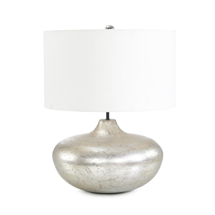 Alden Table Lamp - Silver - Mango Wood