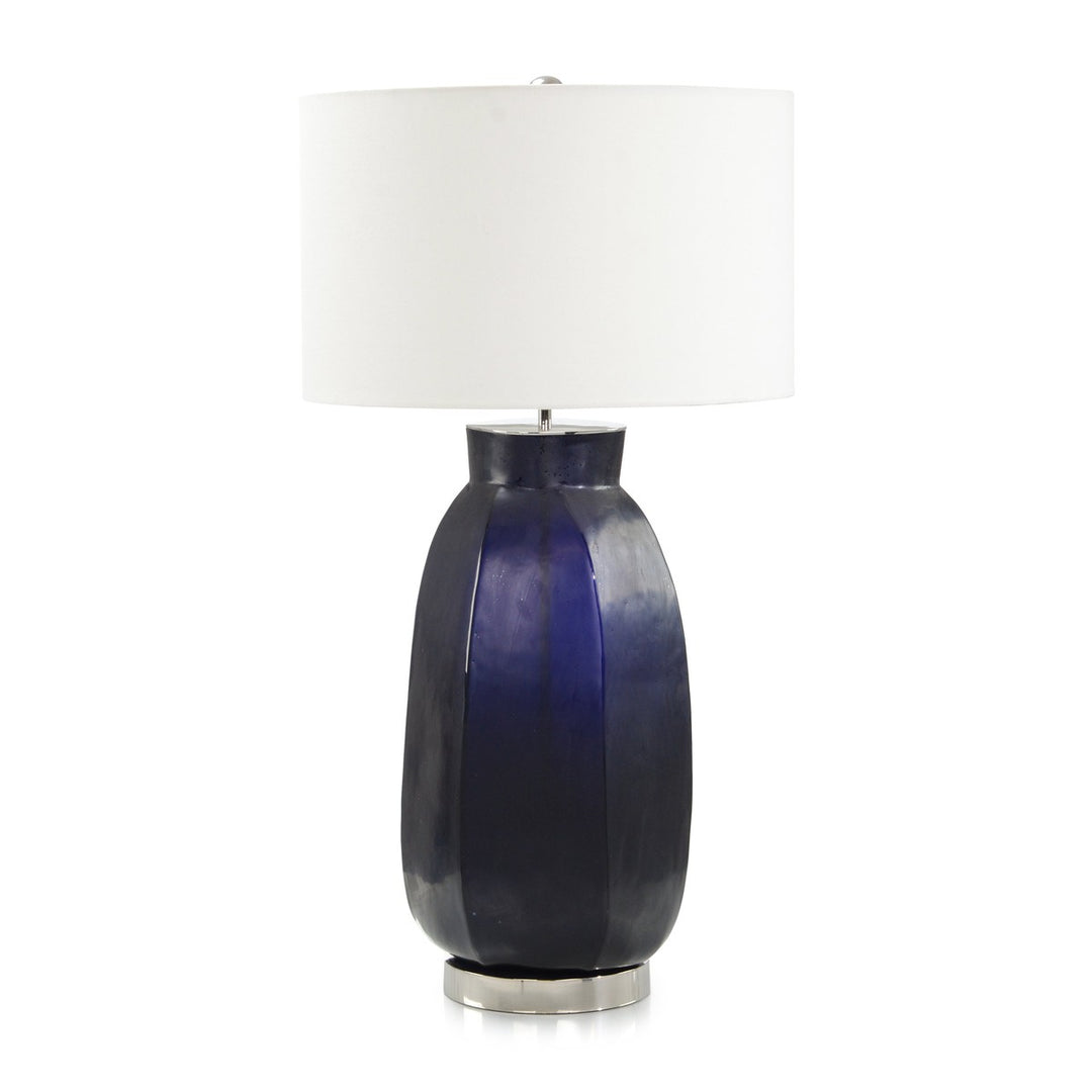 Huxley Table Lamp - Blue - Glass