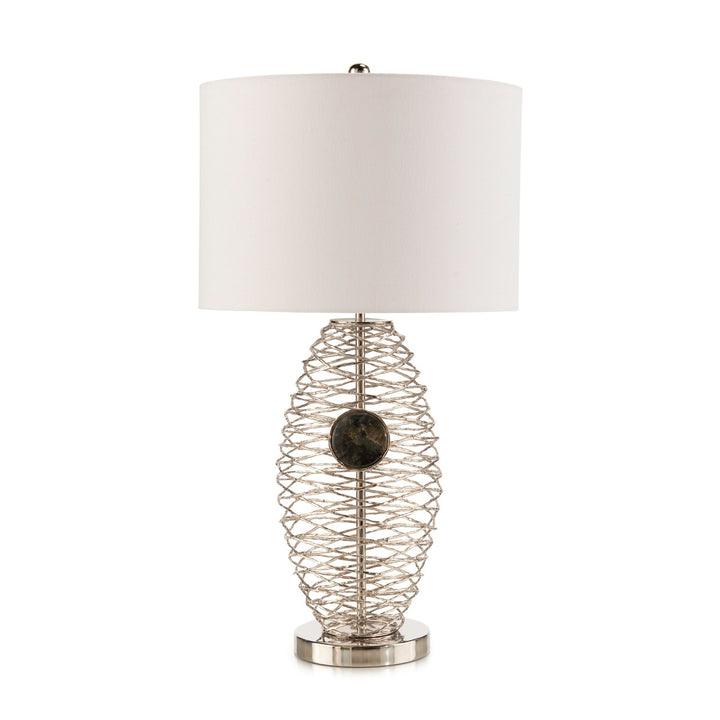 Solis Jewel Table Lamp - Silver - Brass