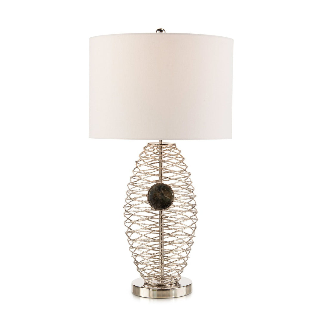 Solis Jewel Table Lamp - Silver - Brass