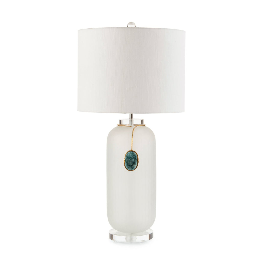 Solis Table Lamp - White - Glass