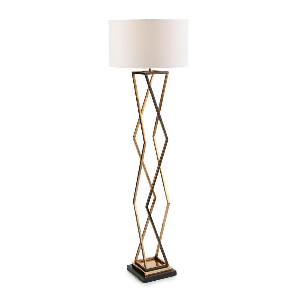 Floor Lamps Boxed Floor Lamp - Gold, Off White