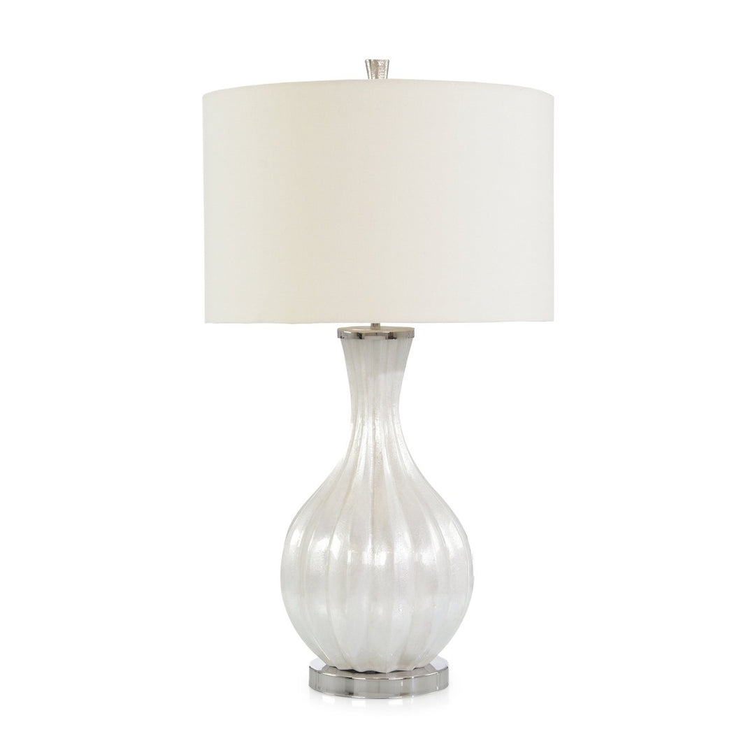 Solis Table Lamp - White - Aluminum