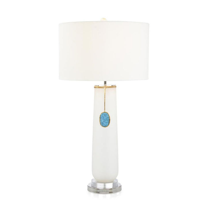 Table Lamps Curved Cerulean Pendant Table Lamp