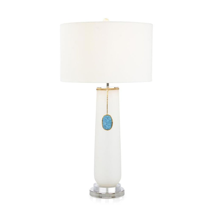 Table Lamps Curved Cerulean Pendant Table Lamp