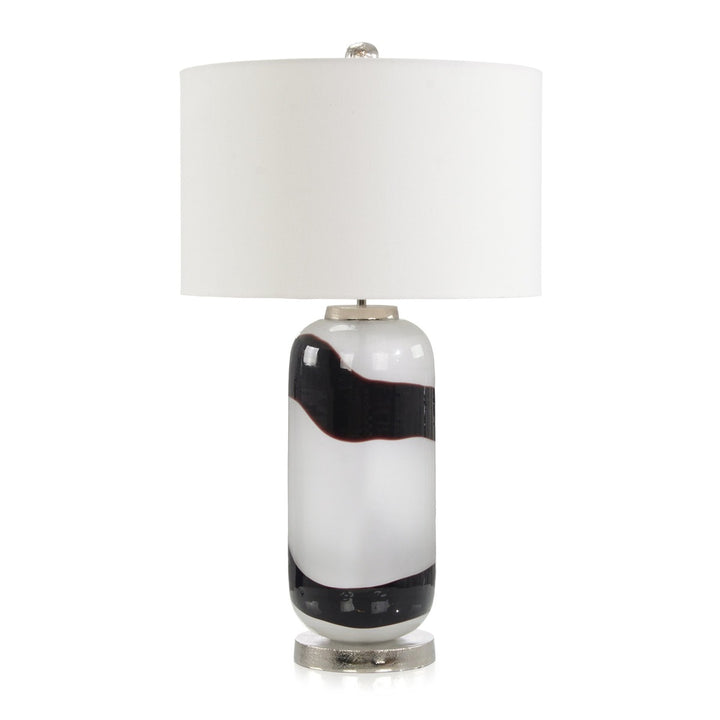 Camden Table Lamp - Black - Glass