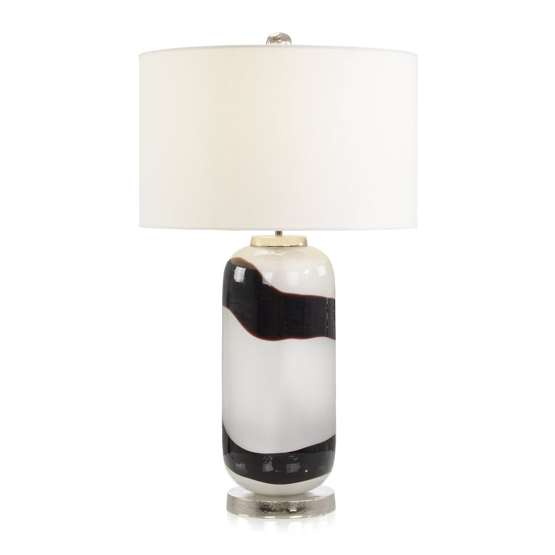 Camden Table Lamp - Black - Glass