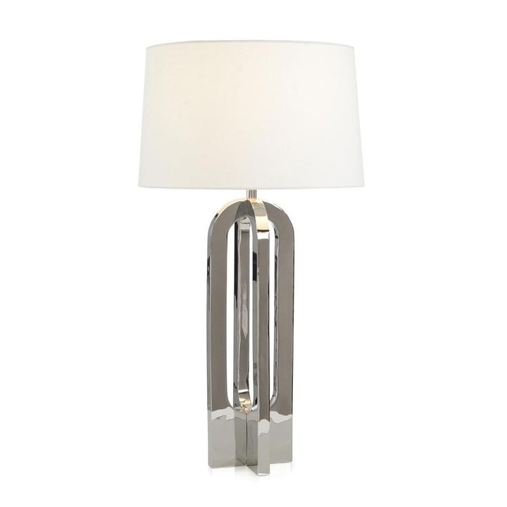 Table Lamps Tall Silver Castellina Table Lamp - Silver, White
