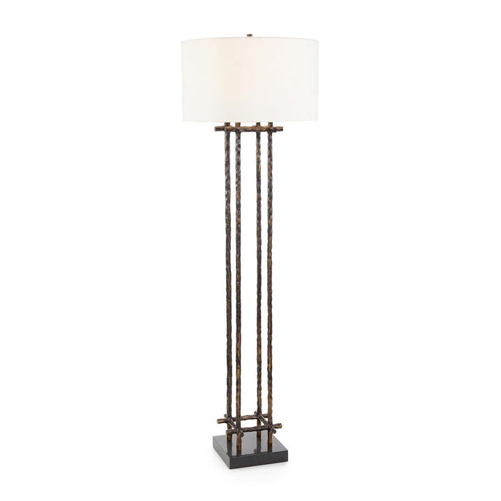 Floor Lamps Copper Poteau Floor Lamp - Bronze,White