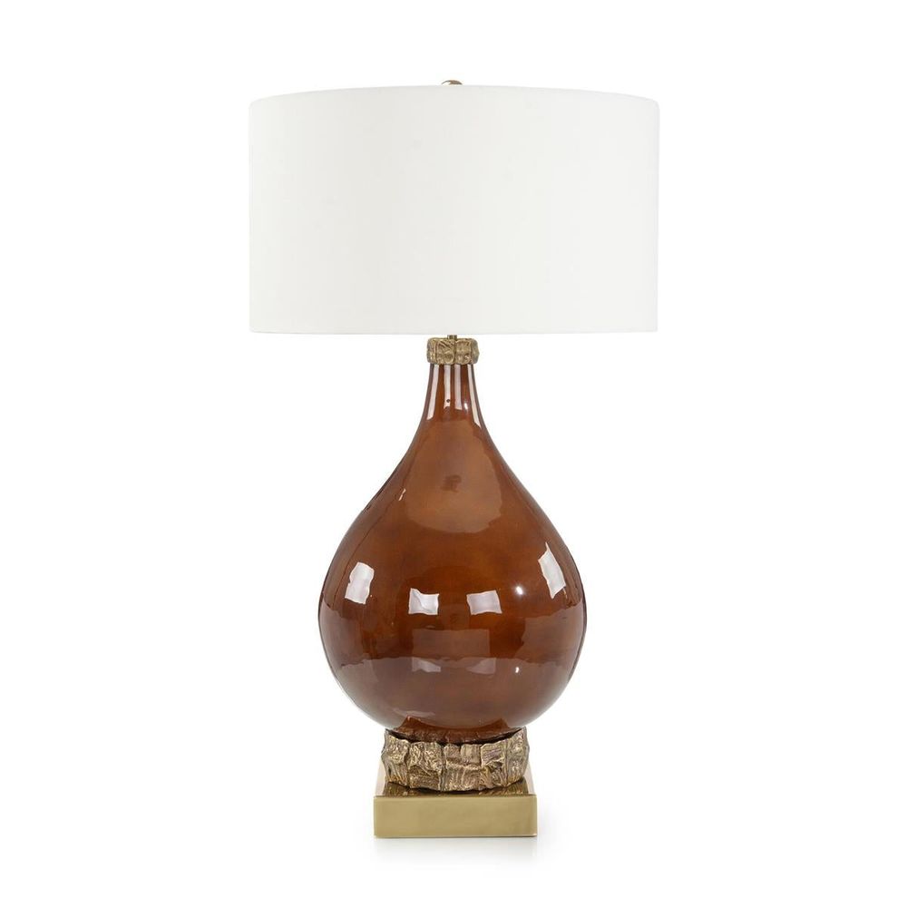 Table Lamps Sienna Aurelian Lamp - Brown, White