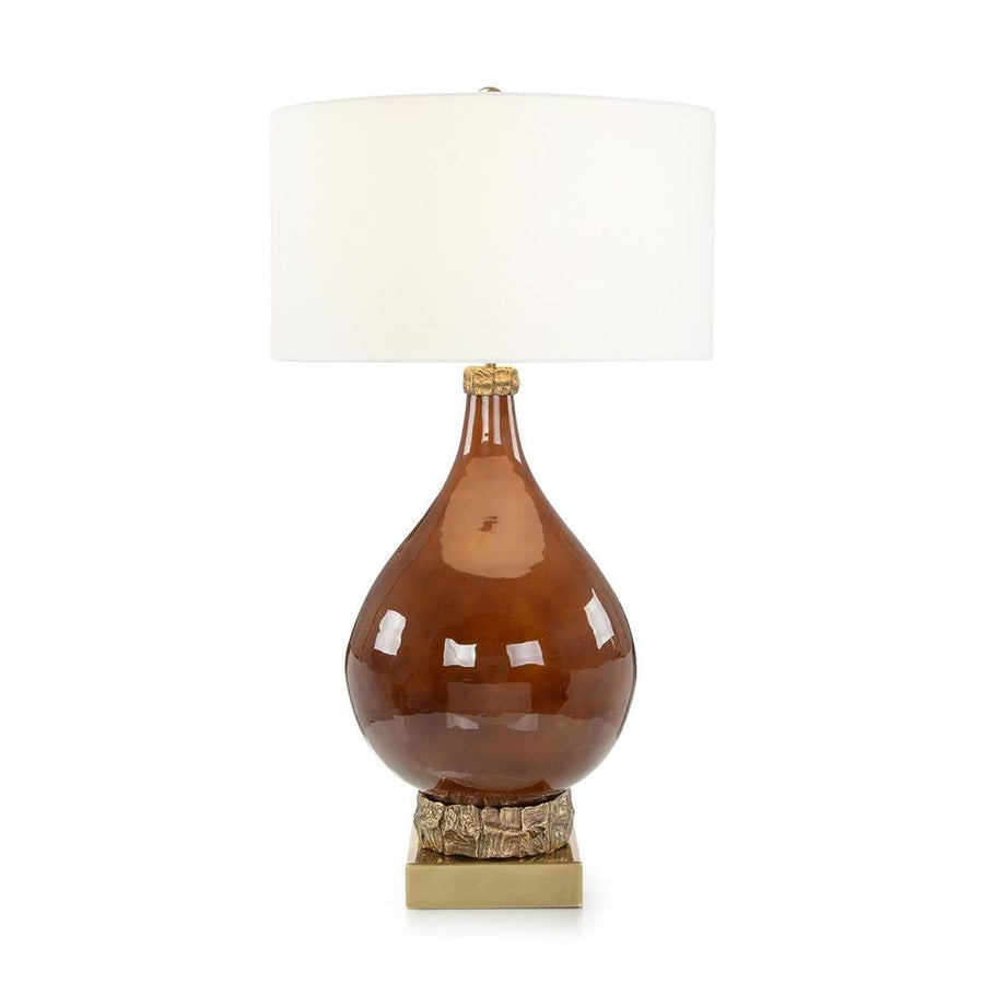 Table Lamps Sienna Aurelian Lamp - Brown, White
