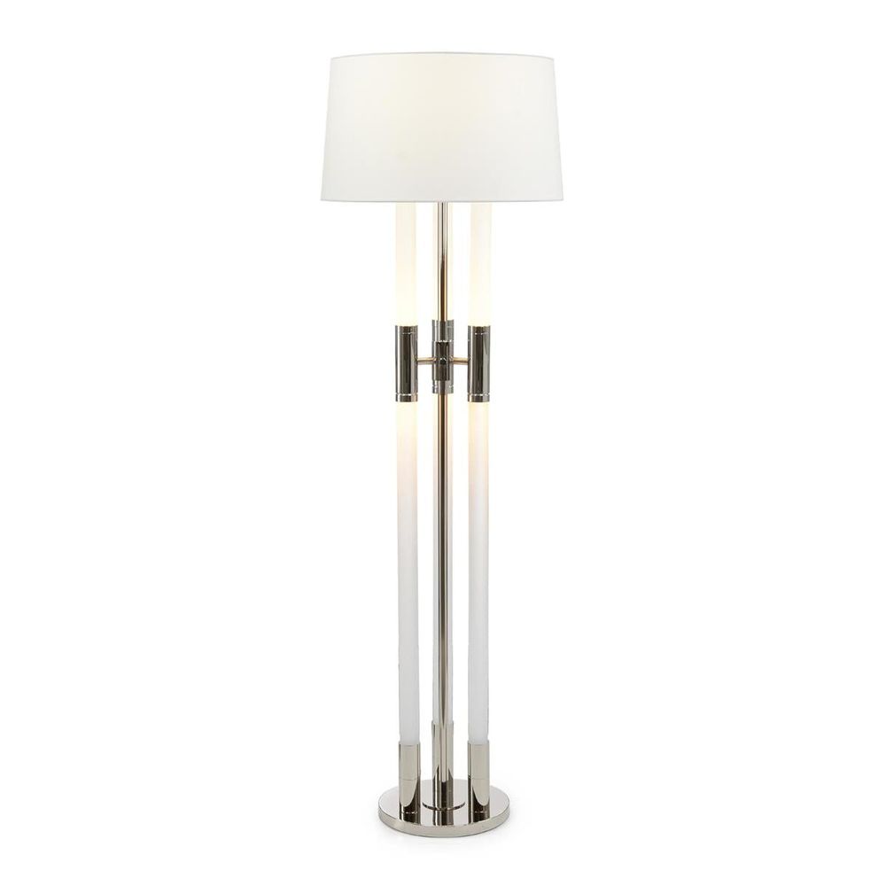 Floor Lamps Troika Floor Lamp, Nickel