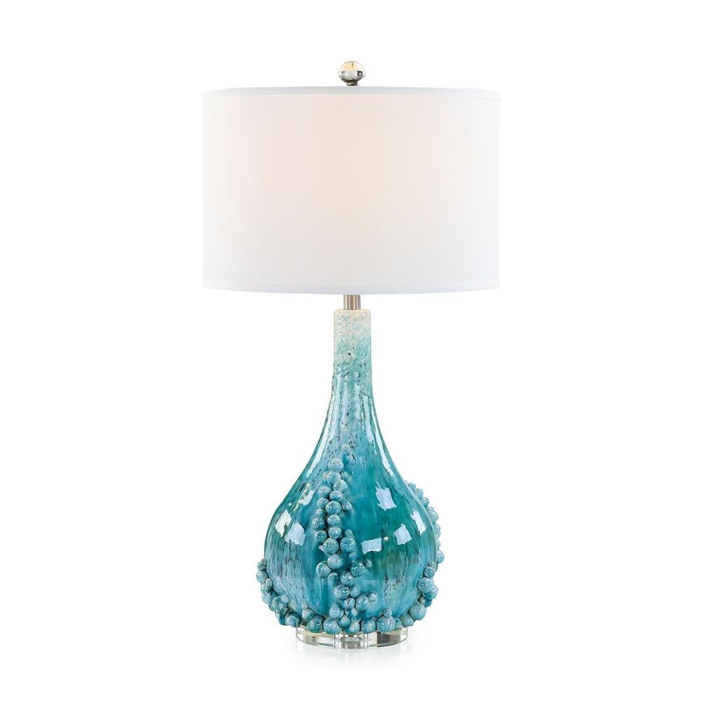 Table Lamps Effervescent Blue Table Lamp
