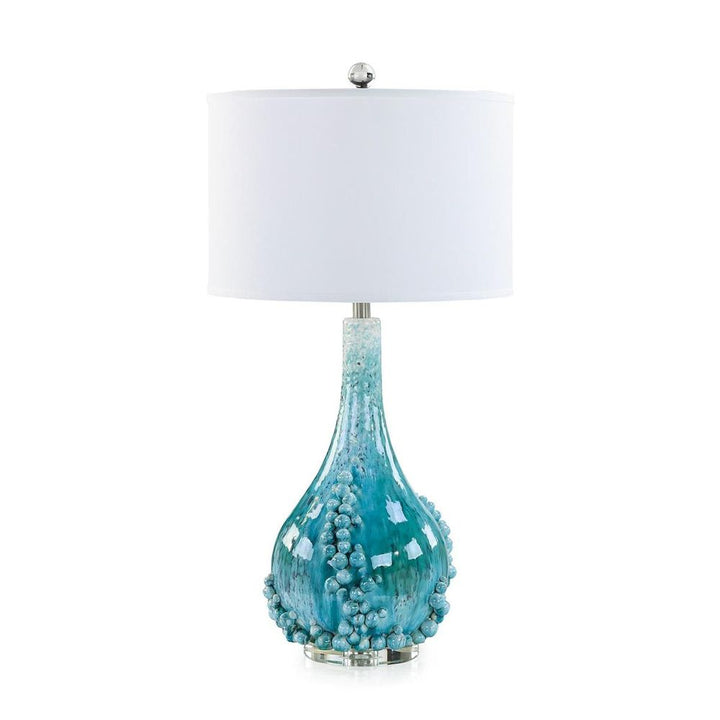 Table Lamps Effervescent Blue Table Lamp