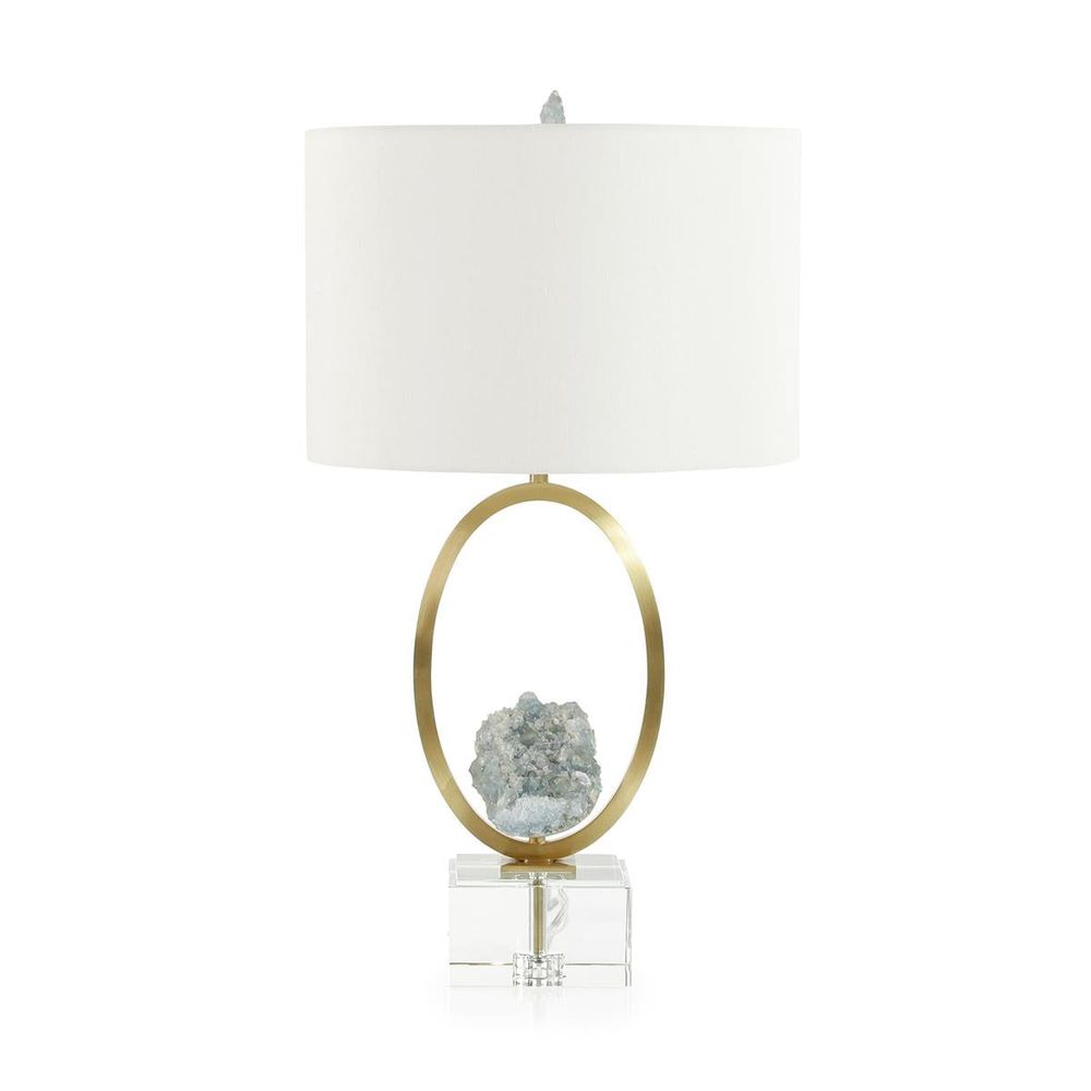 Table Lamps Crystal Geode Table Lamp