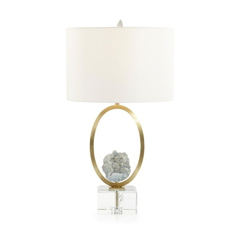 Table Lamps Crystal Geode Table Lamp