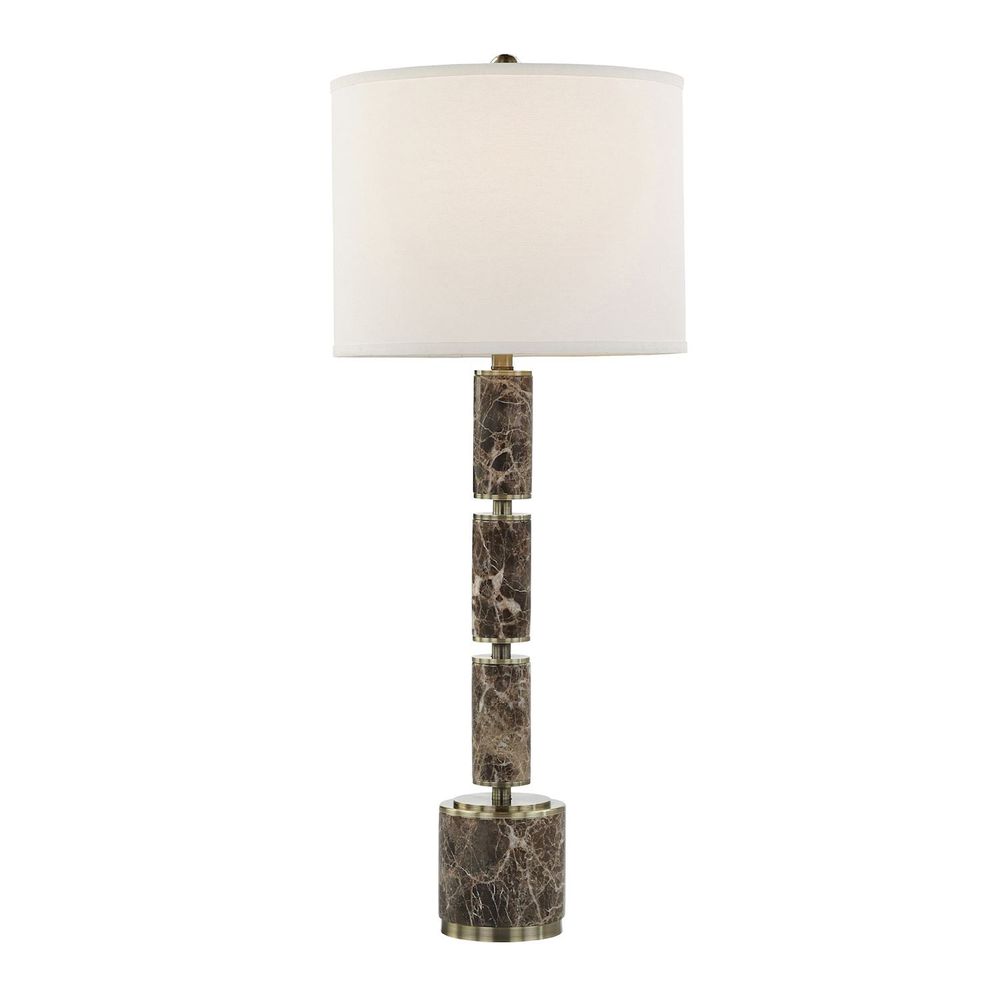Table Lamps Brown Marble Table Lamp