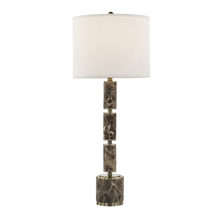 Table Lamps Brown Marble Table Lamp