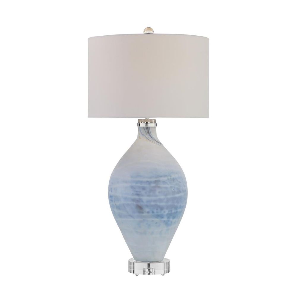 Table Lamps Seafoam Ripple Table Lamp