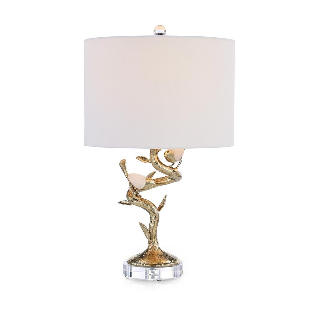 Table Lamps Feathered Twig Table Lamp