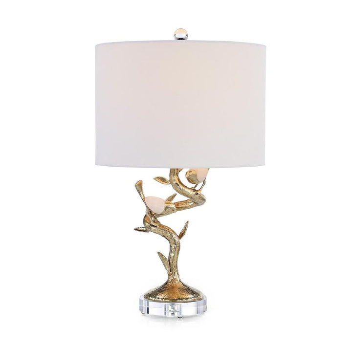 Table Lamps Feathered Twig Table Lamp