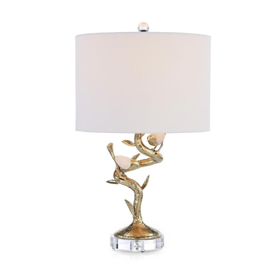 Table Lamps Feathered Twig Table Lamp