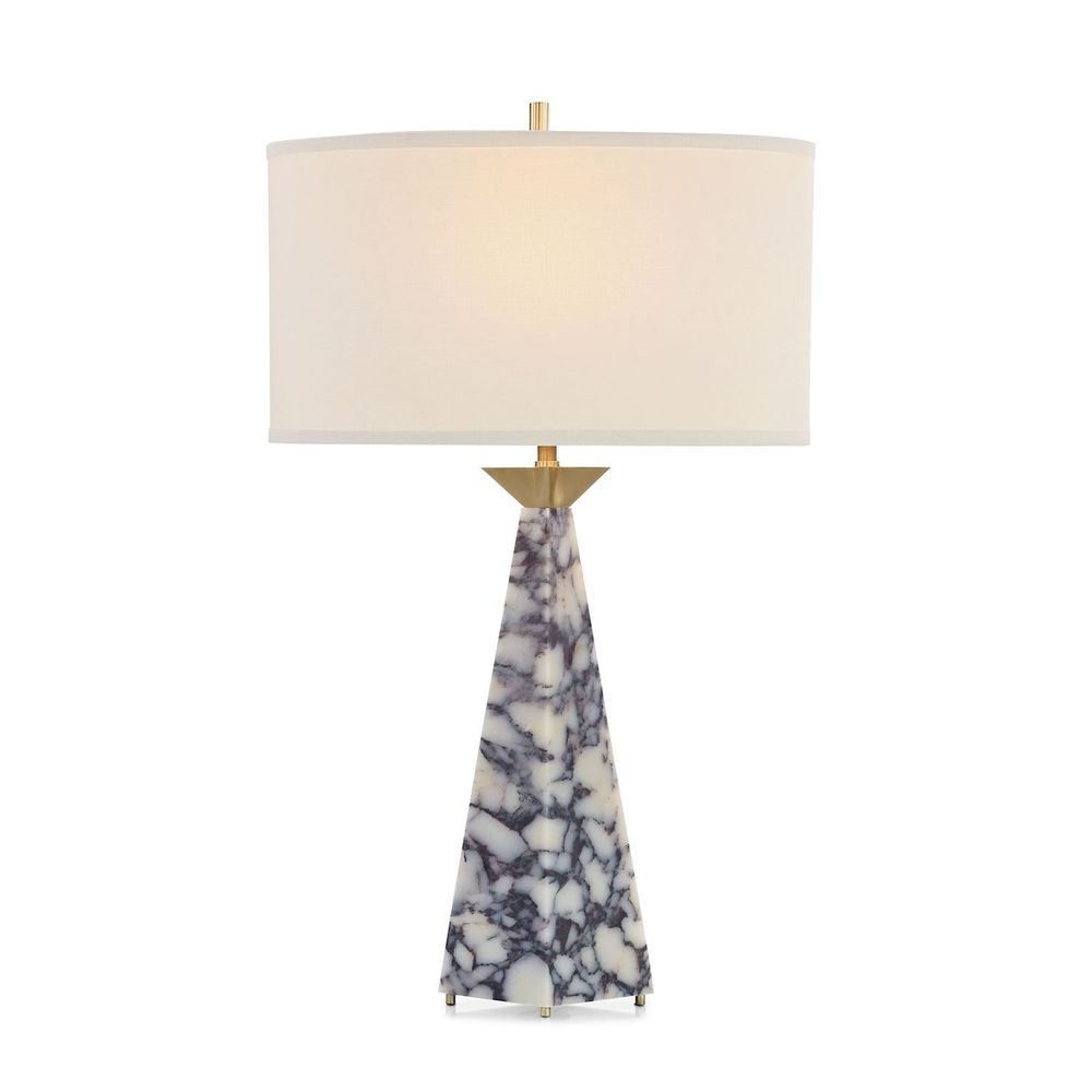 Table Lamps Marble Obelisk Table Lamp