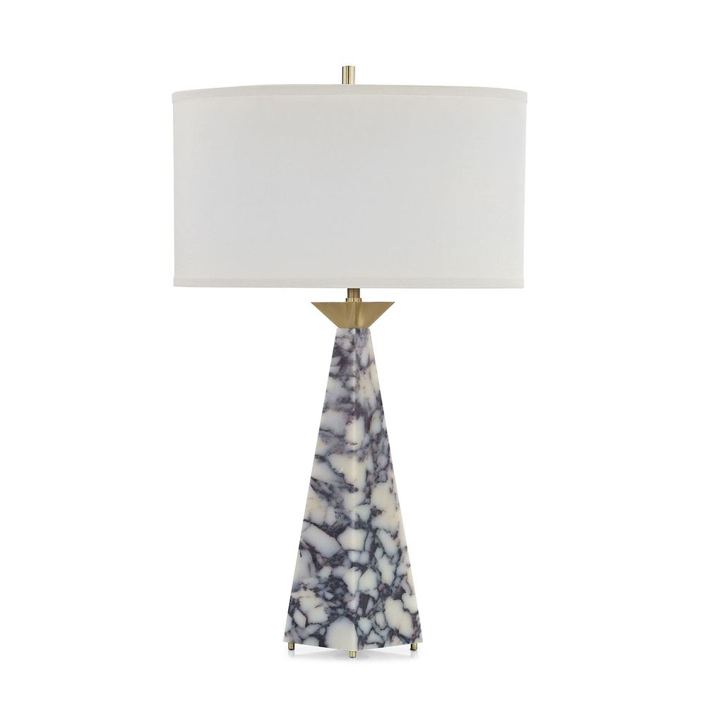 Table Lamps Marble Obelisk Table Lamp
