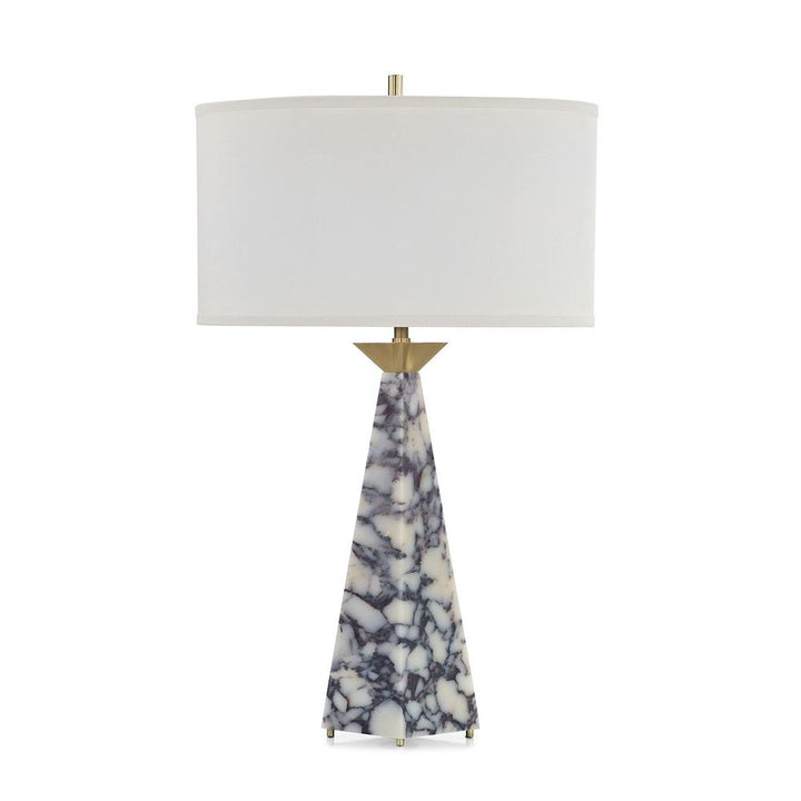 Table Lamps Marble Obelisk Table Lamp