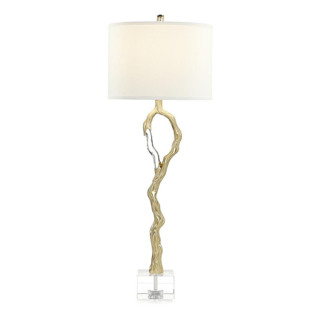 Table Lamps Metallic Ice Buffet Lamp, Brass