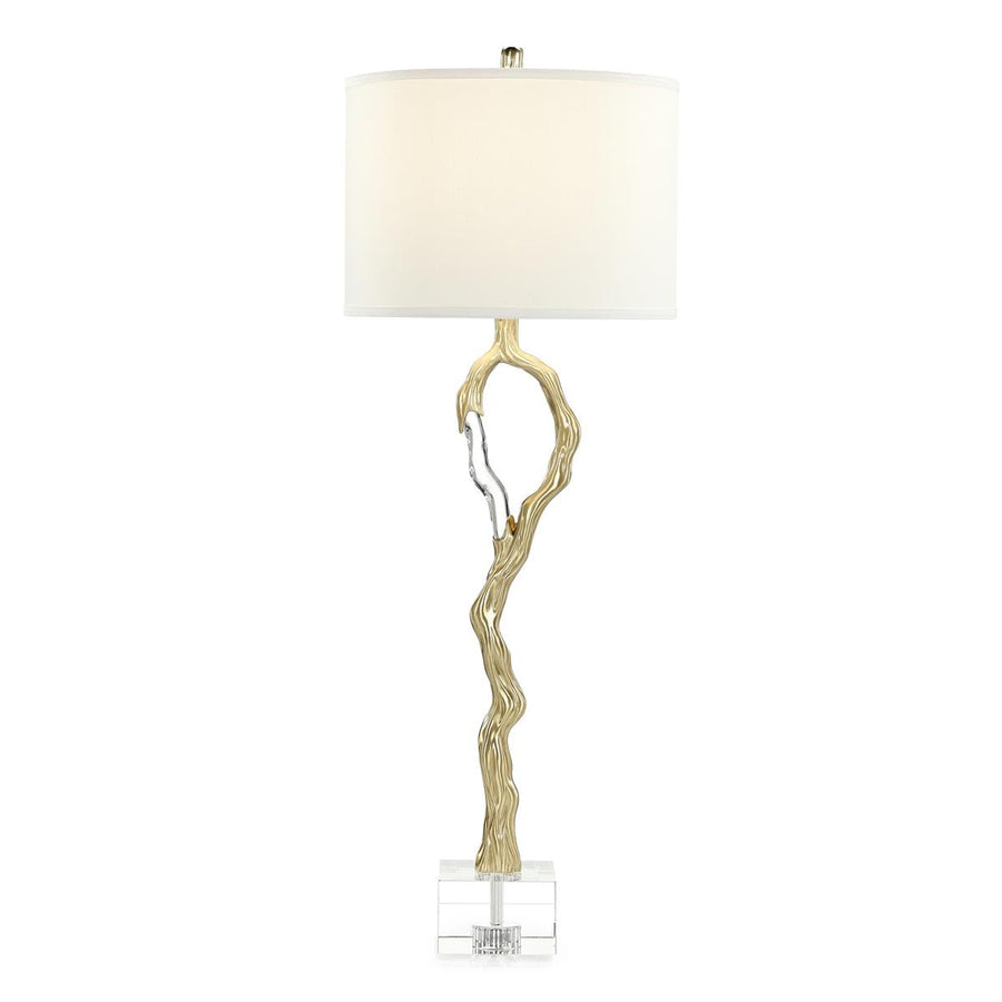 Table Lamps Metallic Ice Buffet Lamp, Brass