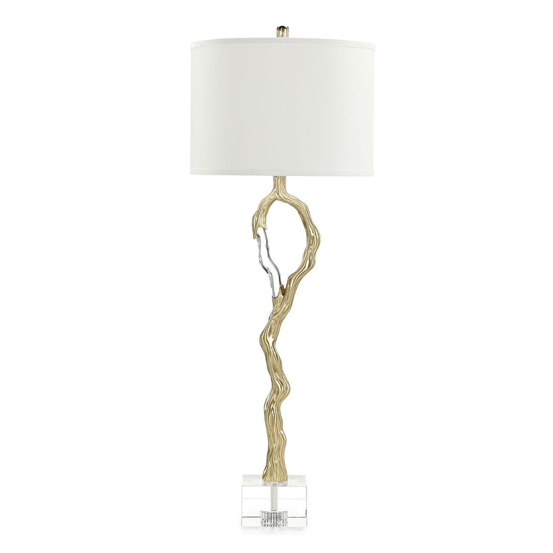 Table Lamps Metallic Ice Buffet Lamp, Brass