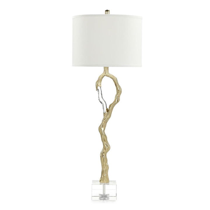 Table Lamps Metallic Ice Buffet Lamp, Brass