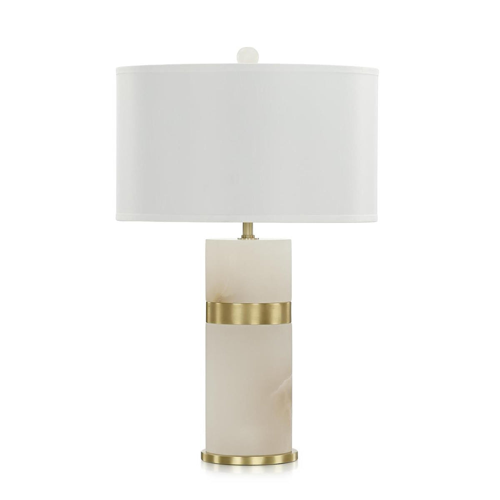 Table Lamps Alabaster Tower Table Lamp