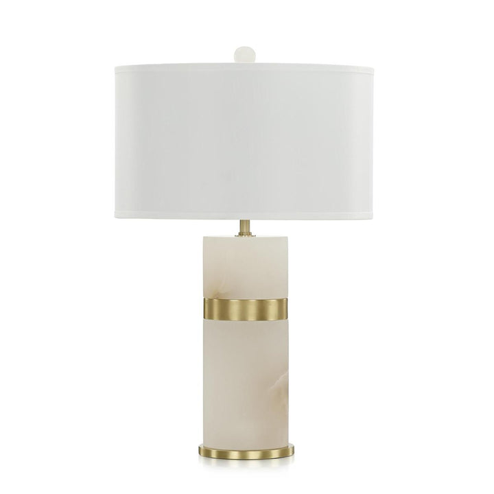 Table Lamps Alabaster Tower Table Lamp