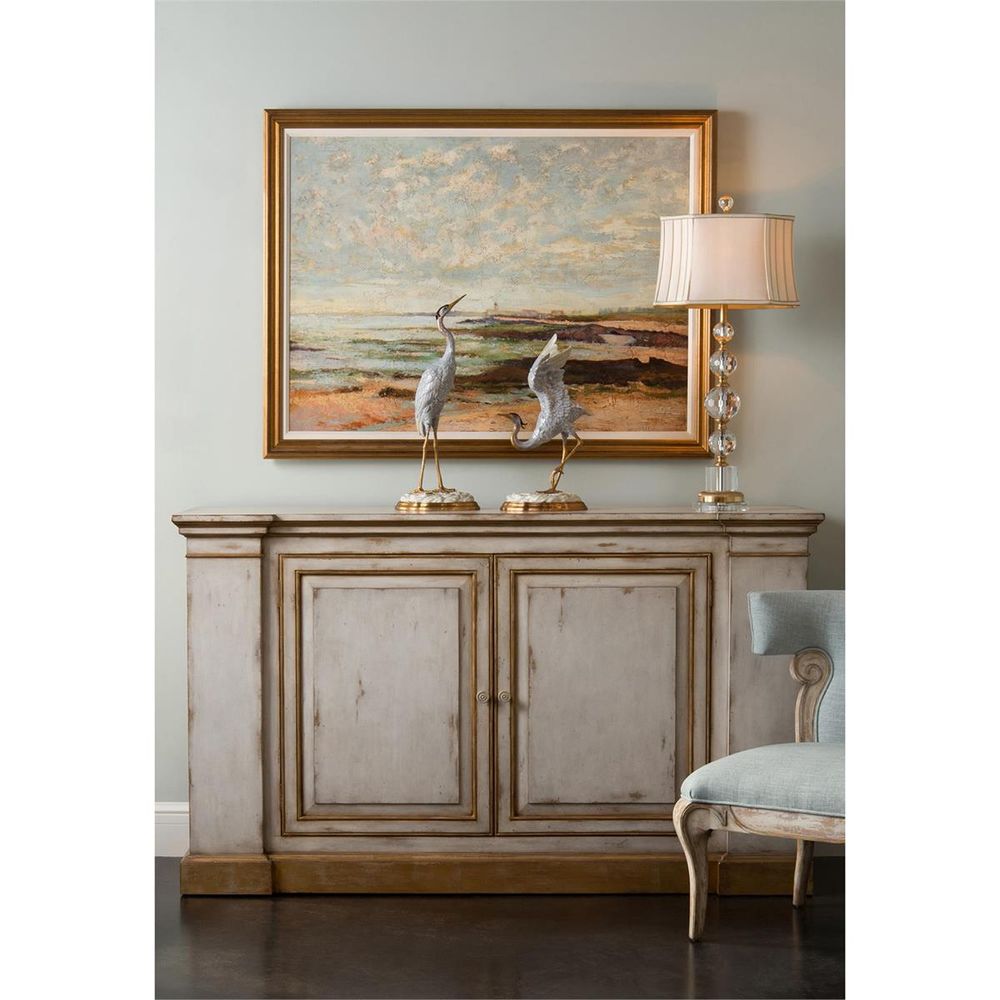 Table Lamps Briolette Crystal Table Lamp - Gold, Grey, Silver