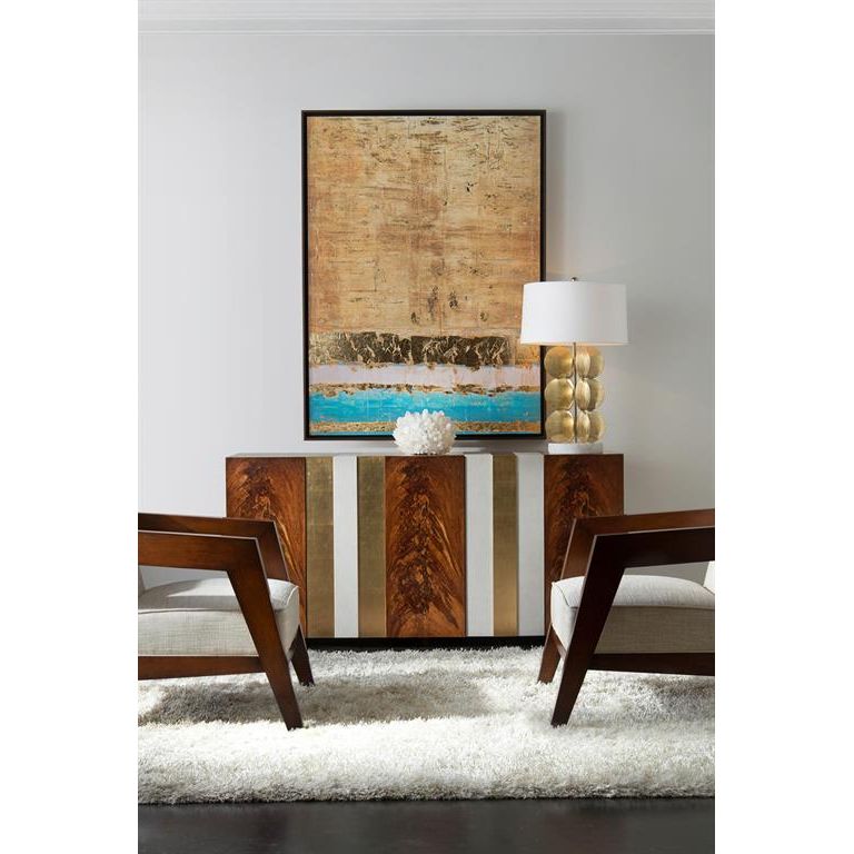 Table Lamps Around In Circles Table Lamp - Brass