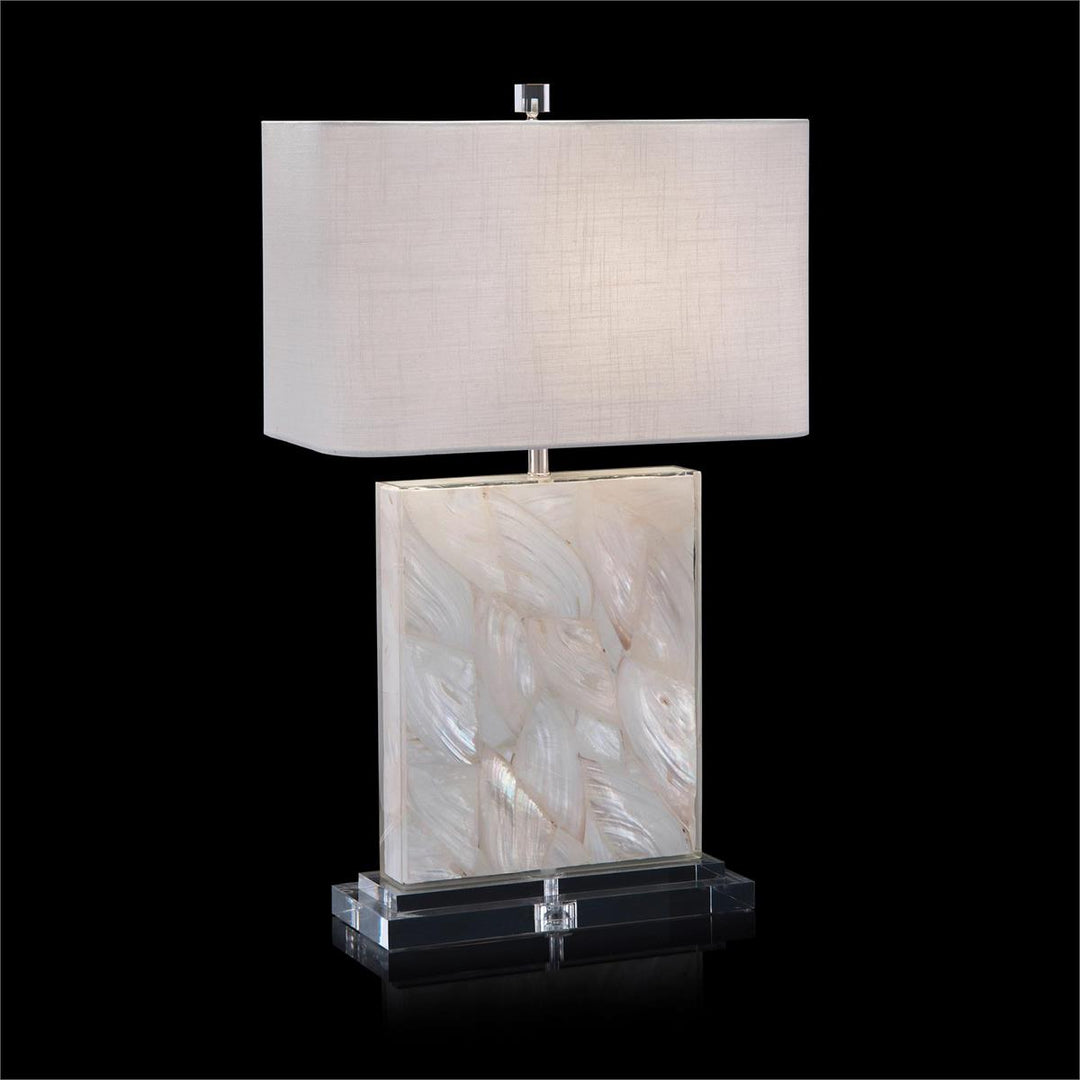 Nacre Table Lamp - White