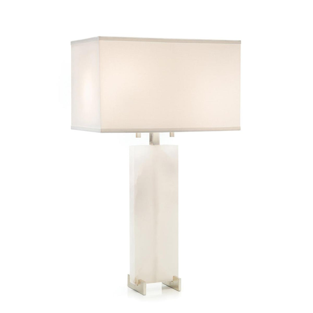 Marble Table Lamp - White