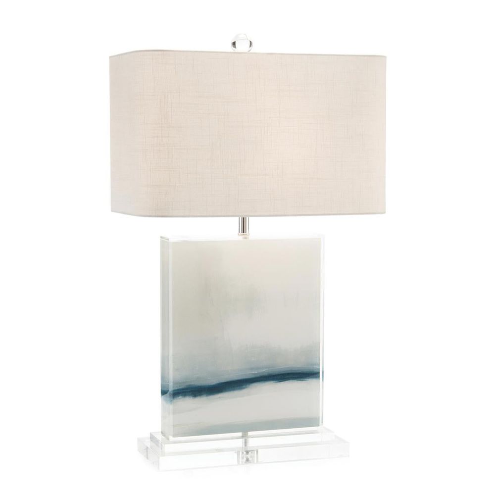 Table Lamps Carol Benson-Cobb's Enigma Table Lamp - Clear, Natural, Silver, White