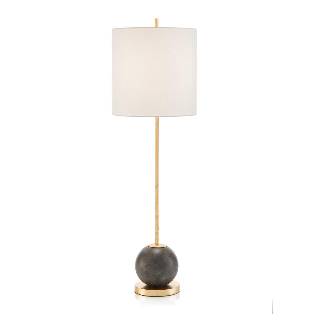 Cement Sphere Buffet Lamp - Bronze,White