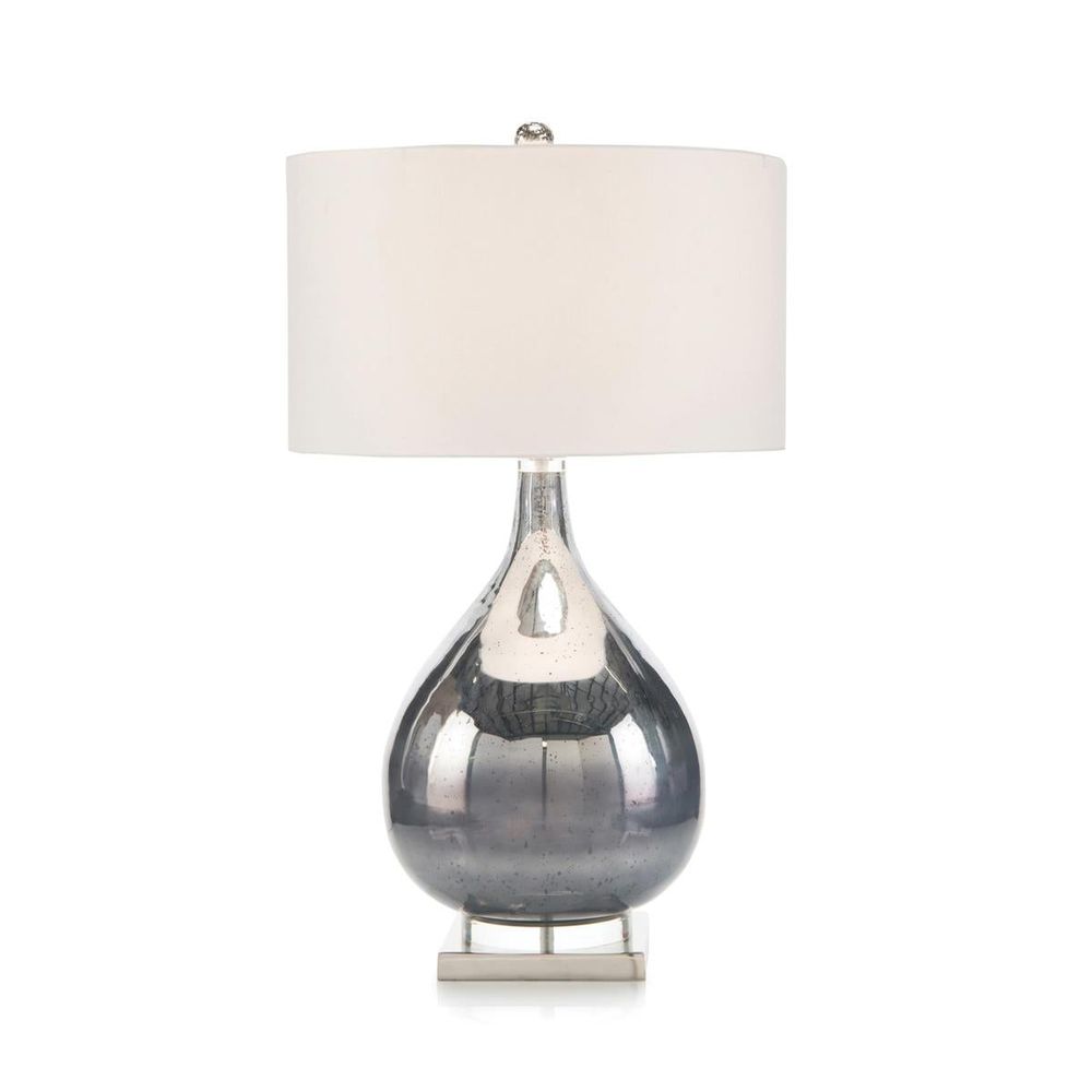 Table Lamps Smoky Blue Lamp - Blue