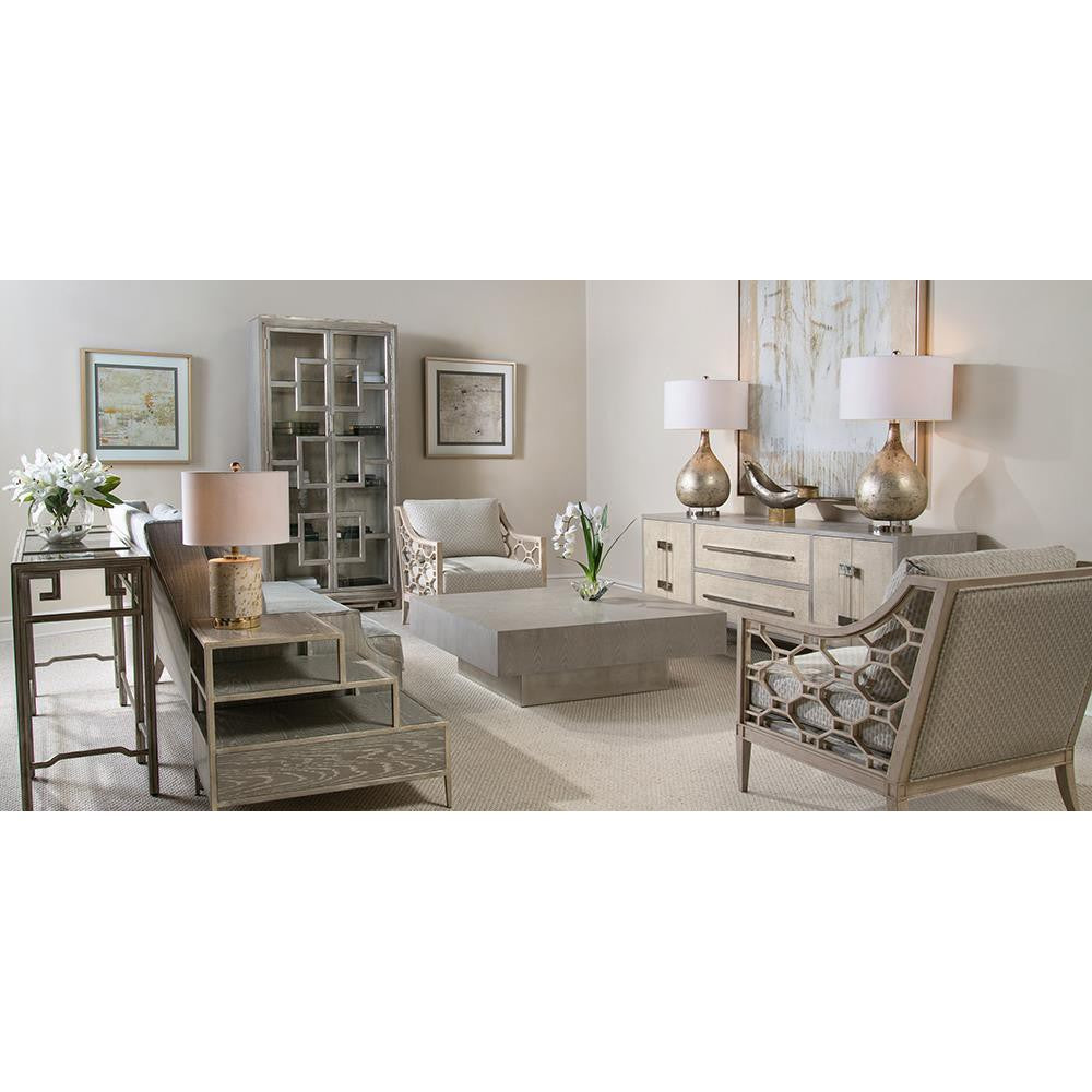 Table Lamps Lamp In Weathered Silver Finish - Gold, Silver, White