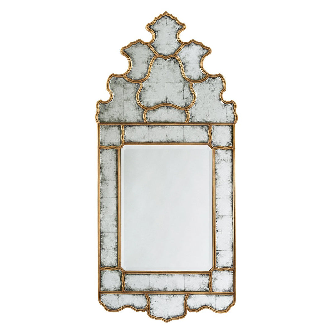 Ellington Mirror - Silver - Eglomise