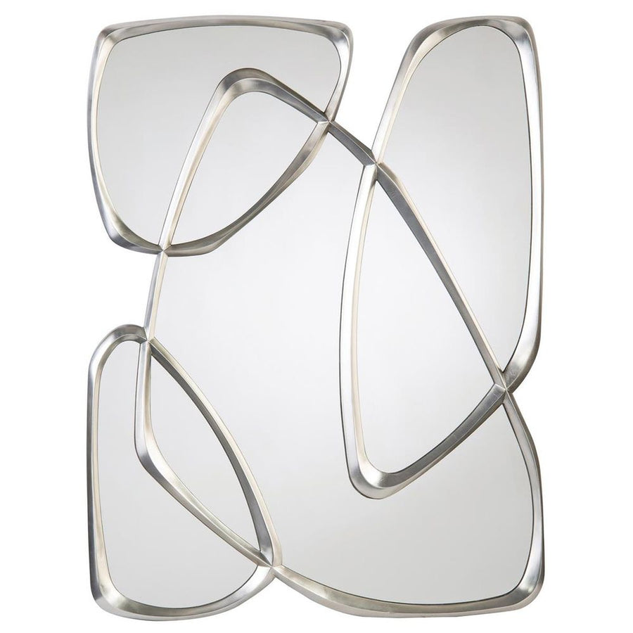 Wall Mirrors Alden Mirror In Pewter - Silver