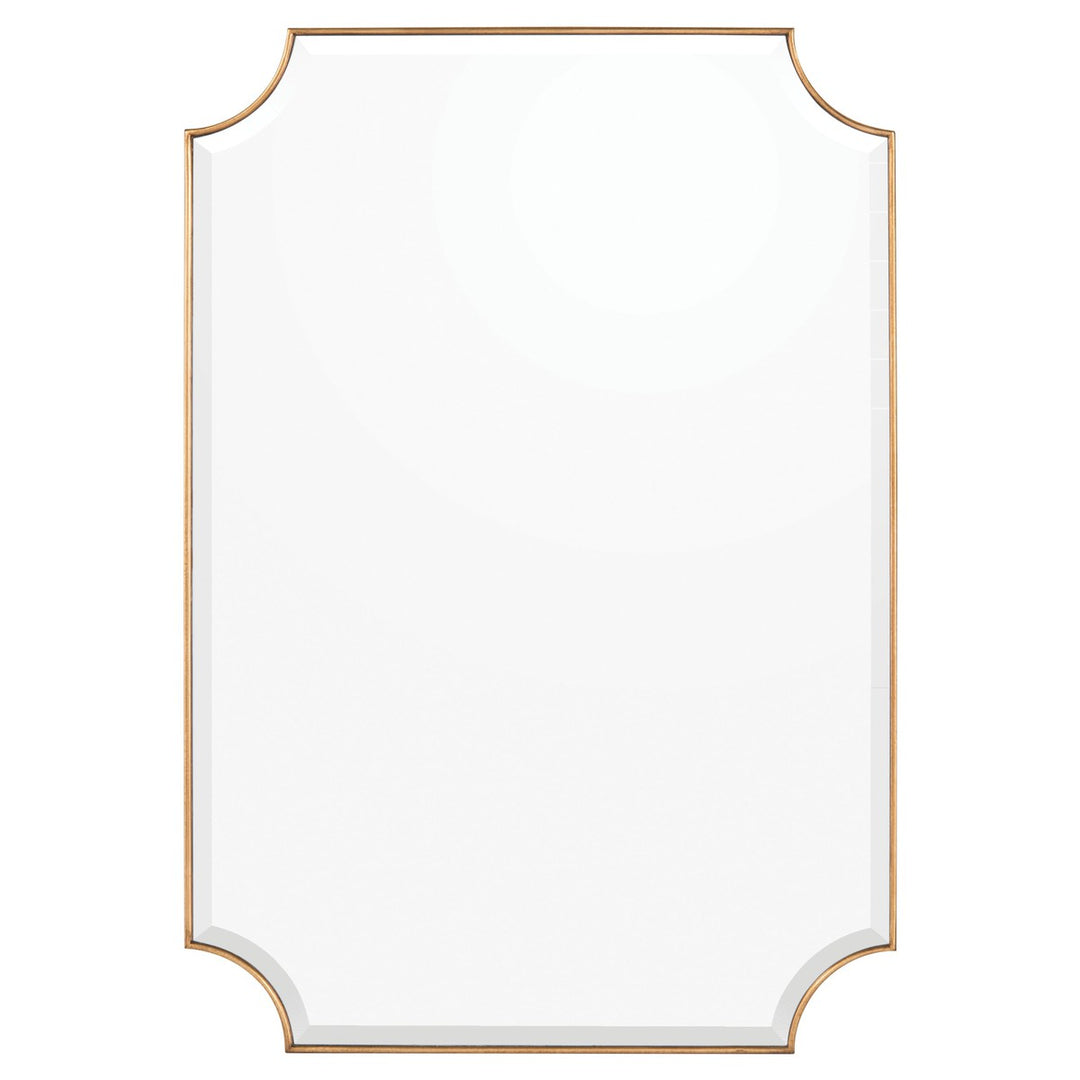 Ellington Mirror - Gold - Poplar Wood