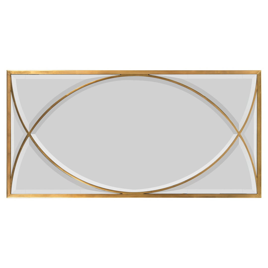 Solis Mirror - Intersecting - Gold